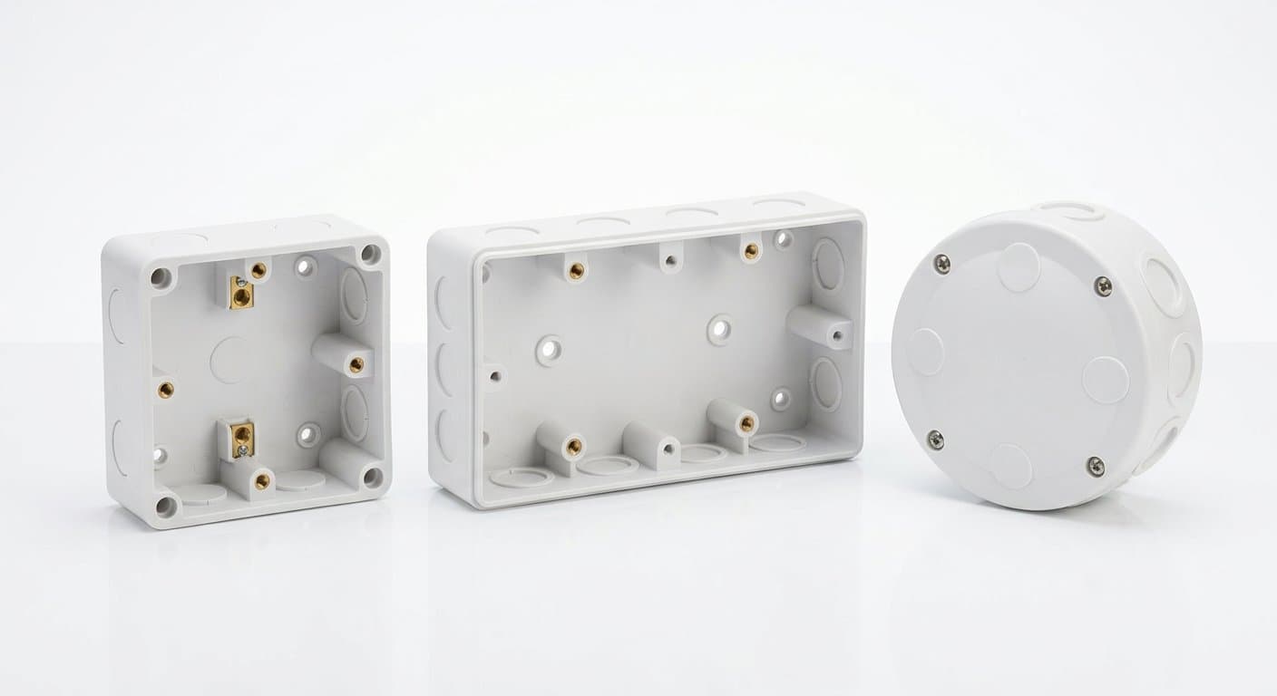 PVC Pattress Box 3×3 (Pack of 20)