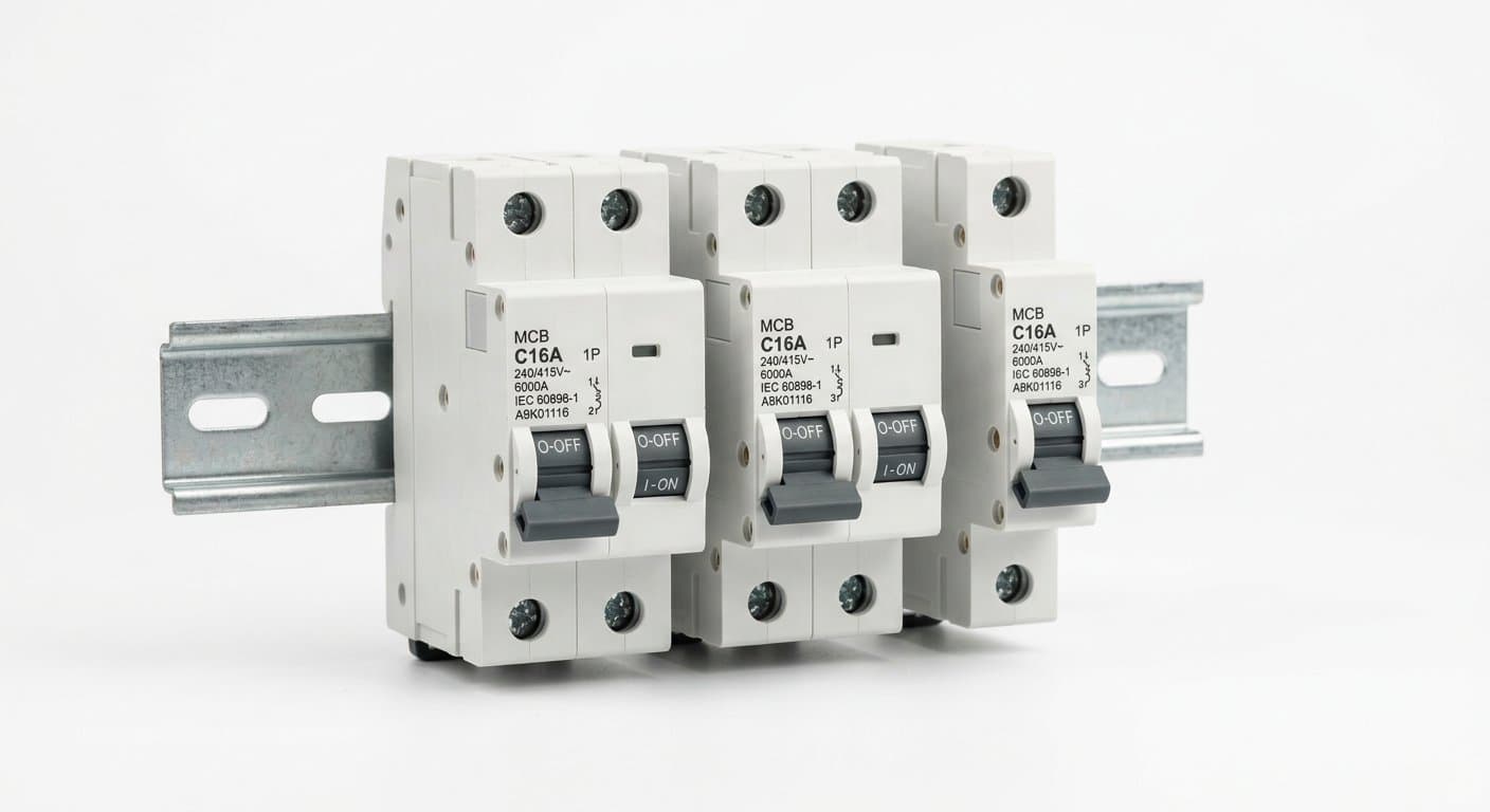 Focus Single Pole MCB 6–32A