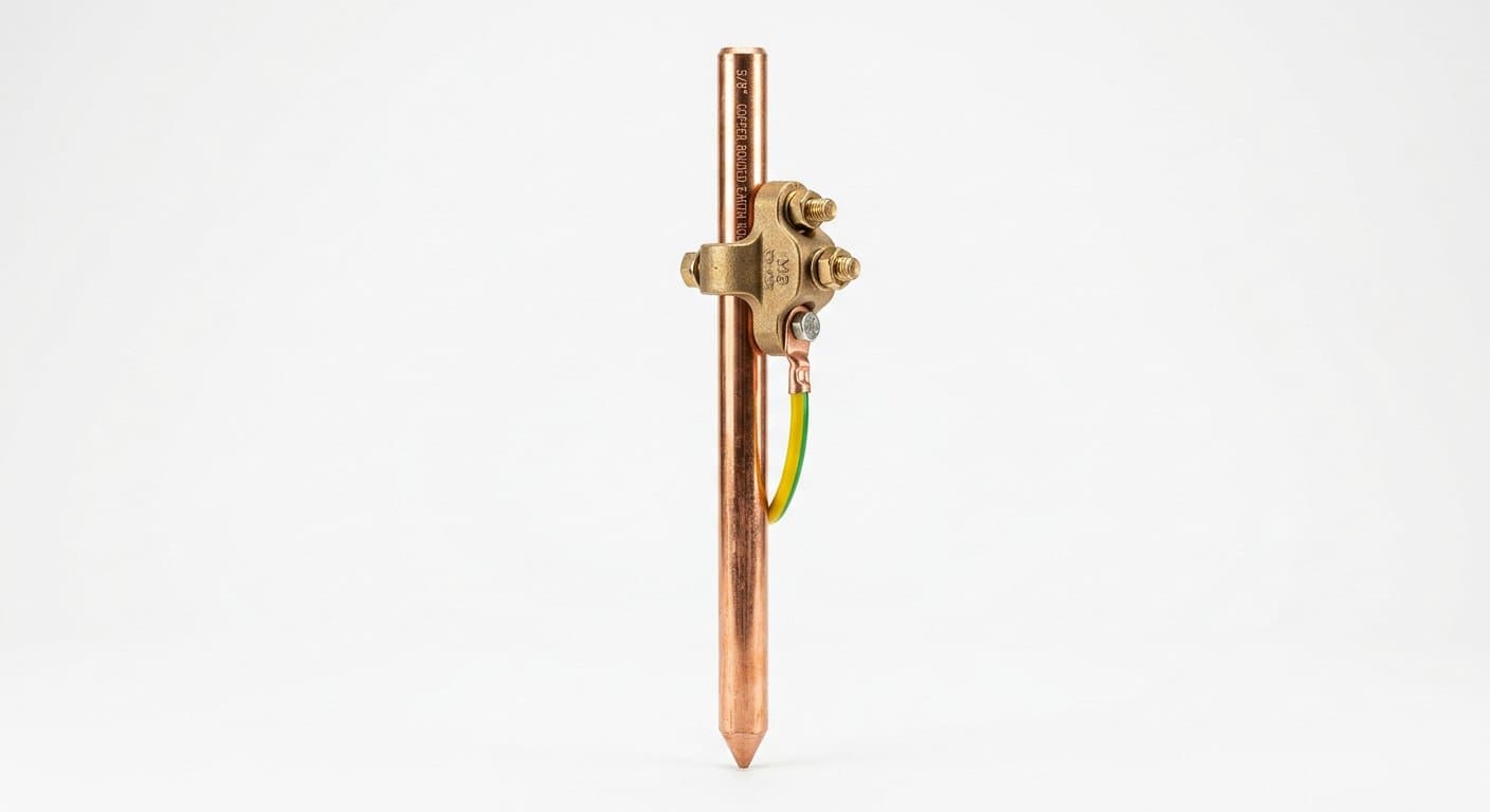 Earth Rod 4ft with Clamp
