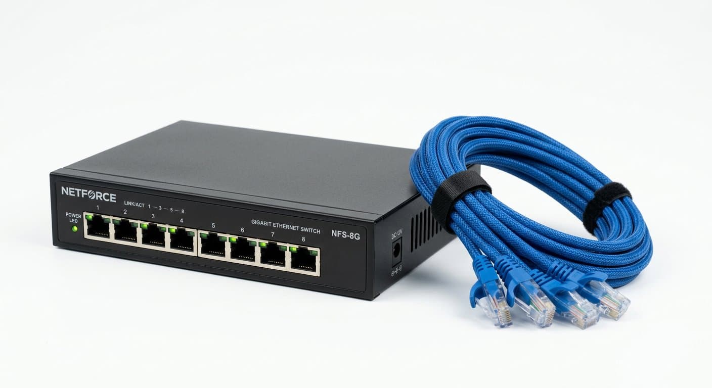 Patch Cords Cat6 — 1m / 3m / 5m